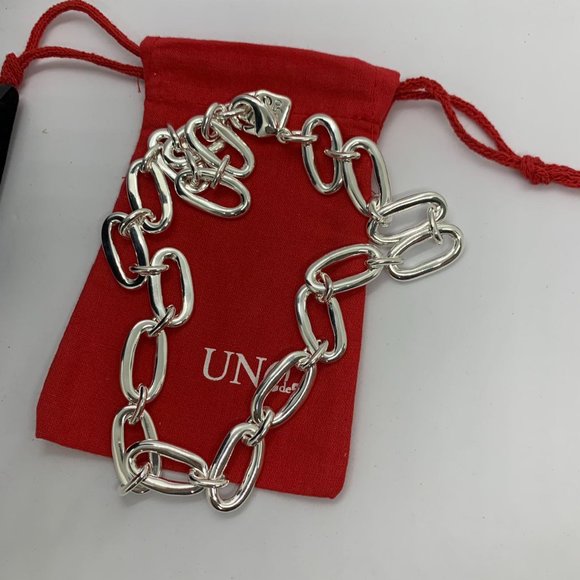 UNO De 50 NECKLACE- ALIEN Necklace silver-plated metal alloy Necklace - Picture 3 of 6